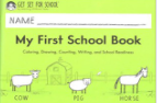 LEARNING WITHOUT TEARS  MY FIRST SCHOOL BOOK SET