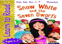 LEARN TO READ: SNOW WHITE AND 7 DWARFS