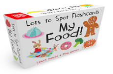 LOTS TO SPOT FLASHCARDS: MY FOOD